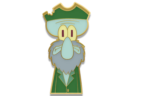 Pre-Order Scaredy Pants Limited Edition 5 Pin Set – 1 in 10 Signed by Tom Kenny