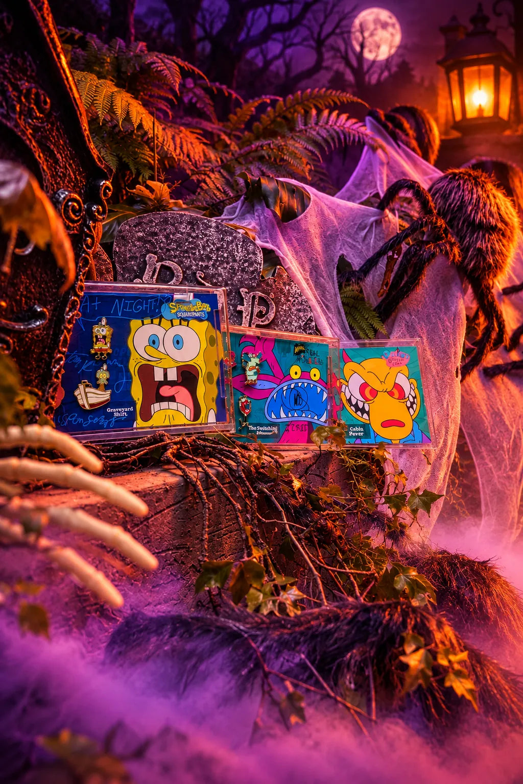 Halloween collectible cartoon pins