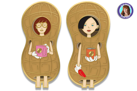 Pre-Order Daria & Jane Peanuts Limited Edition 2-Pin Set – 1 in 20 Signed by Susie Lewis