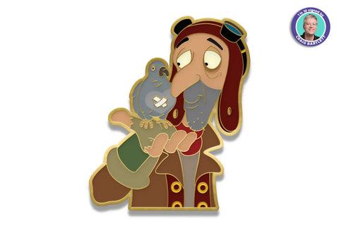 Pre-Order PigeonMan Limited Edition 1 Pin Set – 1 in 10 Signed by Craig Bartlett