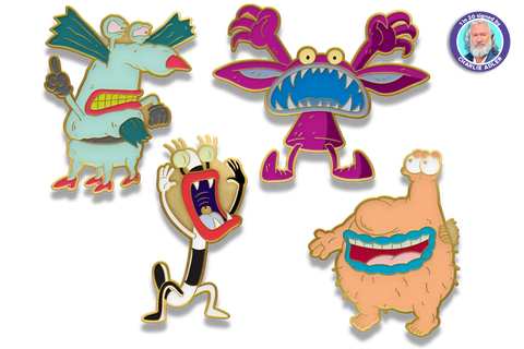 Pre-Order - The Switching Hour Mystery Pin Set. Play the Odds - 1 in 20 Signed by Charlie Adler