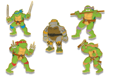 The Making of Metalhead – Teenage Mutant Ninja Turtles 5-Pin Set