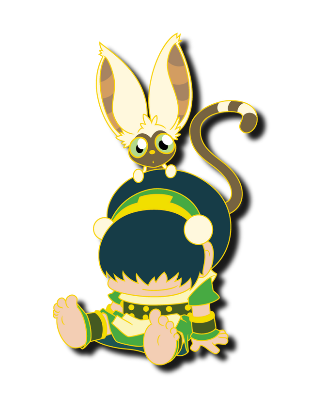 Toph - Avatar, The Last Airbender Enamel Pin – Disliz