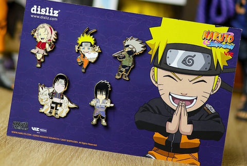Naruto 5 Pin Set Limited Edition
