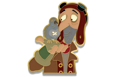 Pre-Order PigeonMan Limited Edition 1 Pin Set – 1 in 10 Signed by Craig Bartlett