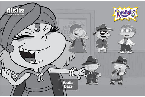 Radio Daze - Rugrats 5-Pin Set