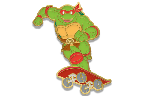 Pre-Order Ninja Turtles Skates Limited Edition 5 Pin Set – 1 in 10 Signed by Kevin Eastman