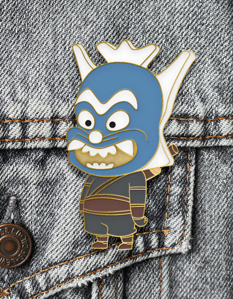 #4 Blue Spirit - Enamel Pin