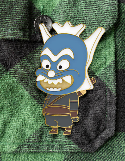 #4 Blue Spirit - Enamel Pin