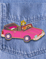 #23 Cynthia's Dram Car - Enamel Pin