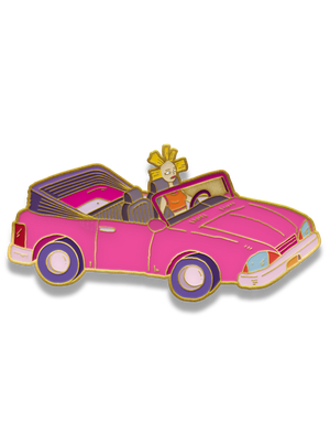 #23 Cynthia's Dram Car - Enamel Pin