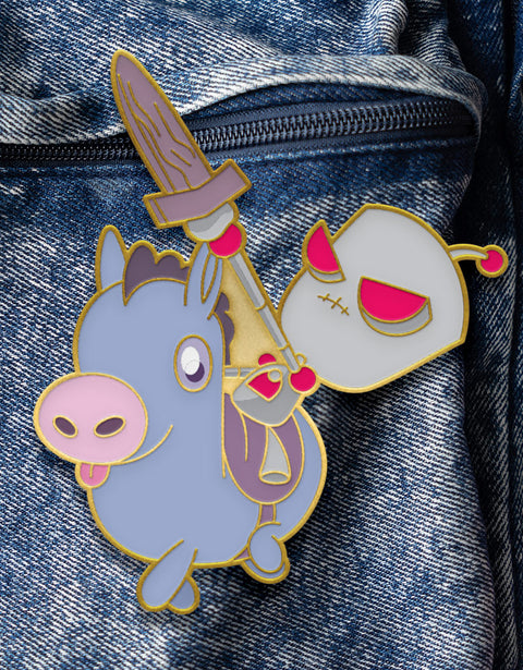 #5 Duty Mode Gir & Donkey - Enamel Pin