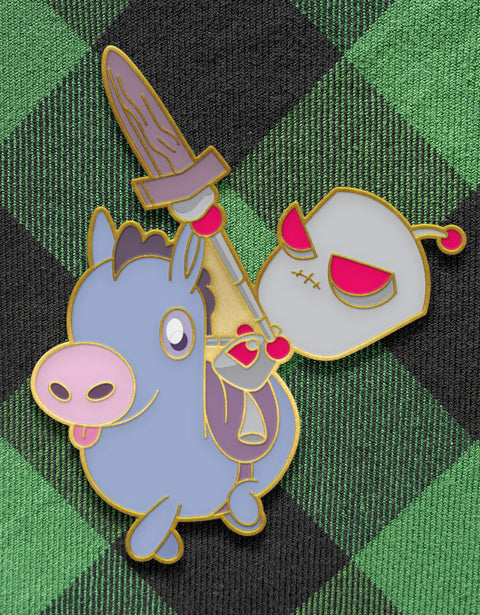 #5 Duty Mode Gir & Donkey - Enamel Pin