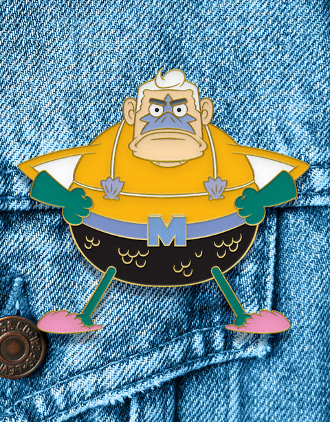 #9 Mermaid Man - Enamel Pin