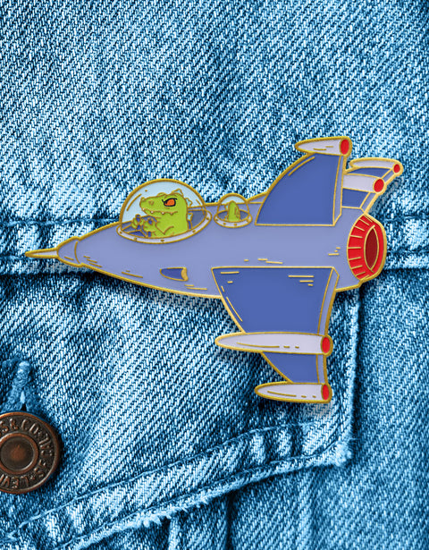 #15 Reptar Rocket - Enamel Pin