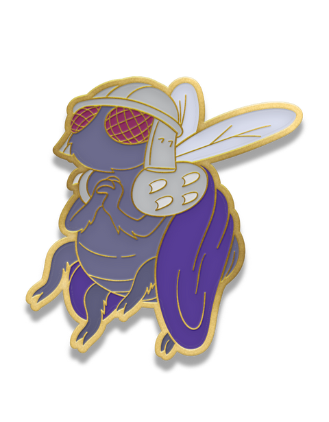 #37 Shredder As a Fly - Enamel Pin