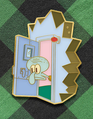 #21 Squidward Time Machine - Enamel Pin