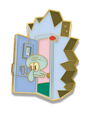 #21 Squidward Time Machine - Enamel Pin