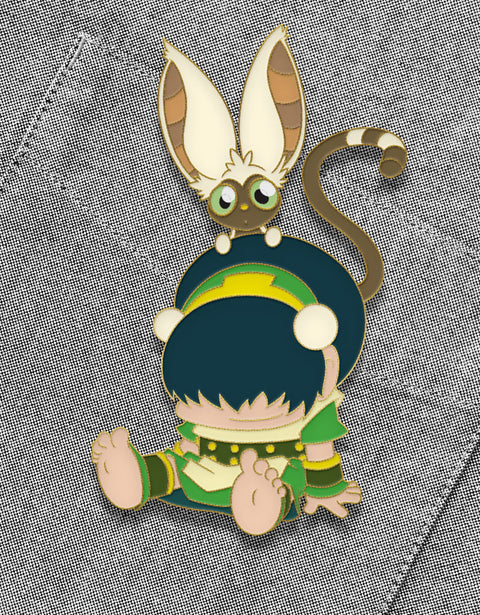 #2 Toph - Enamel Pin