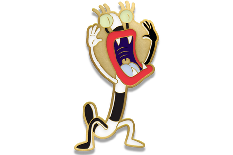 Pre-Order - The Switching Hour Premium Signed 4-Pin Set. Guaranteed Autograph by Charlie Adler