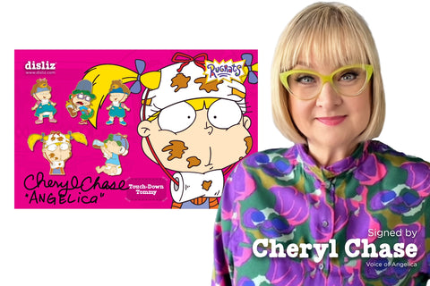Pre-Order - Touchdown Tommy Rugrats Premium Signed 5-Pin Set. Guaranteed Autograph by Cheryl Chase