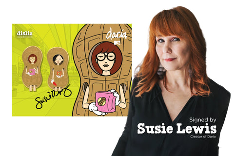 Daria and Jane as Peanuts Guaranteed Signed Pin Set | Signed by Susie ...