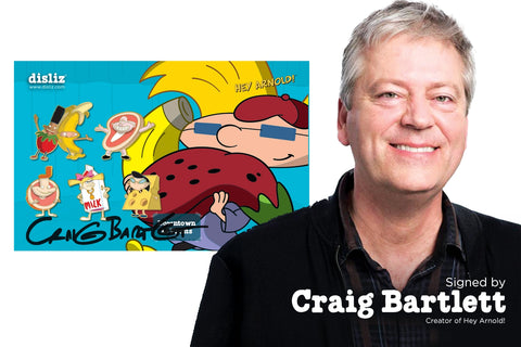 Pre-Order | Premium Signed Set | Downtown as Fruits – Hey Arnold! | Guaranteed Autograph by Craig Bartlett