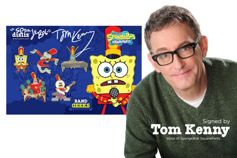Pre-Order | Premium Signed Set | Band Geeks – SpongeBob | Guaranteed Autograph by Tom Kenny