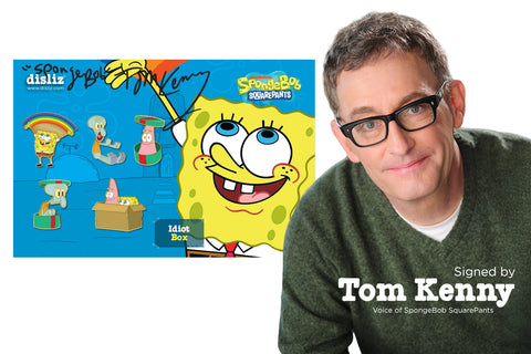 Pre-Order | Premium Signed Set | Idiot Box – SpongeBob | Guaranteed Autograph by Tom Kenny