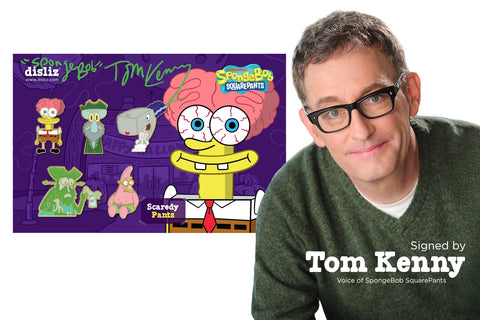 Pre-Order | Premium Signed Set | Scaredy Pants – SpongeBob | Guaranteed Autograph by Tom Kenny