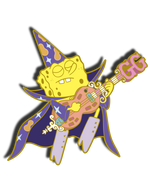 #12 SpongeBob Guitar - Enamel Pin