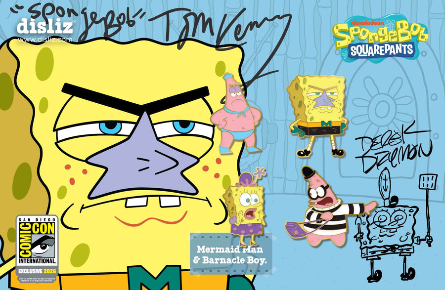 MermaidMan and Barnacle Boy I - San Diego Comic Con Exclusive 2026