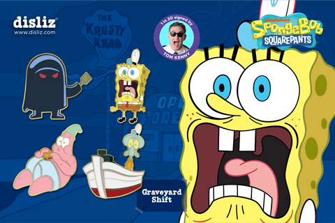 Pre-Order | Mystery Set | Graveyard Shift SpongeBob | 1 in 20 Signed by Tom Kenny