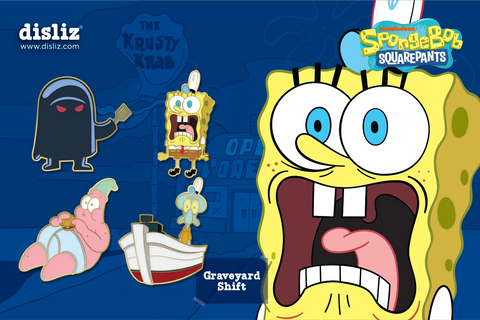 Pre-Order | Mystery Set | Graveyard Shift SpongeBob | 1 in 20 Signed by Tom Kenny