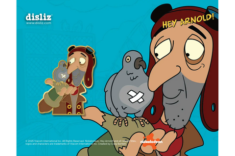 Pre-Order PigeonMan Limited Edition 1 Pin Set – 1 in 10 Signed by Craig Bartlett