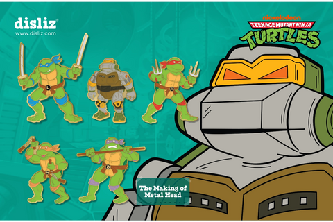 The Making of Metalhead – Teenage Mutant Ninja Turtles 5-Pin Set