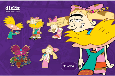 Arnold's Hat - Hey Arnold! 5-Pin Set