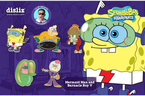 In Stock| Mystery Set | TIJLSA – SpongeBob | 1 in 20 Signed by Tom Kenny