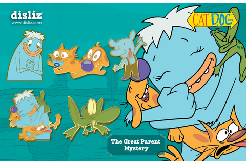 Pre-Order | Mystery Set | Parent Mystery CatDog | 1 in 20 Signed by Tom Kenny & Carlos Alazraqui