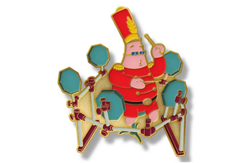 Band Geeks Limited Edition 5 Pin Set – 1 in 10 Signed by Tom Kenny